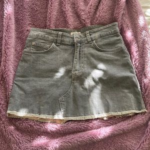 New Zadig and Voltaire Jean mini skirt